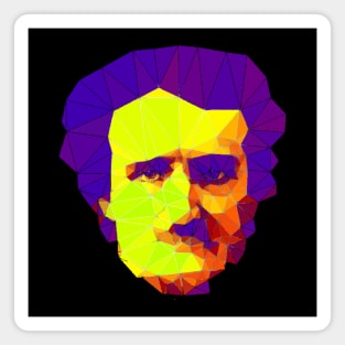 Low-Poly Poe Magnet